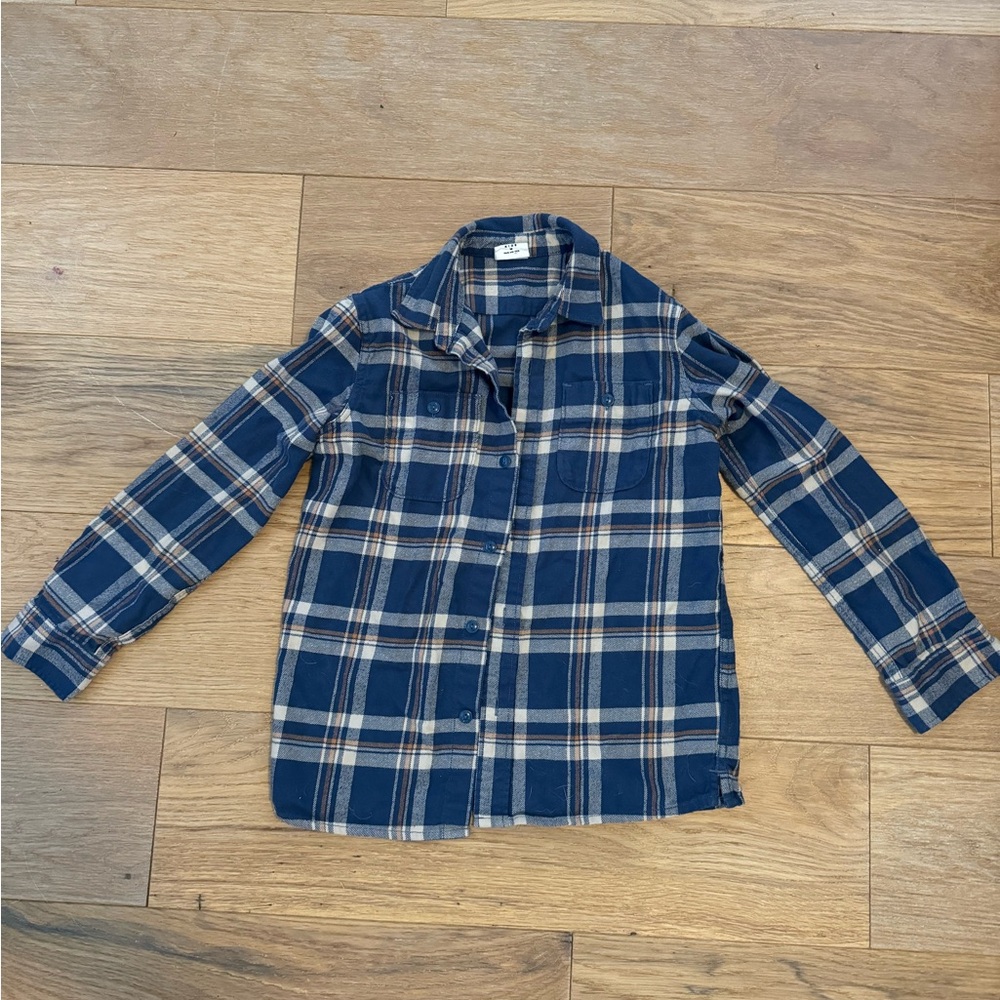 Gap flannel plaid shirt